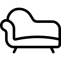 Sofa Couch Icon from Ultimate Light Set