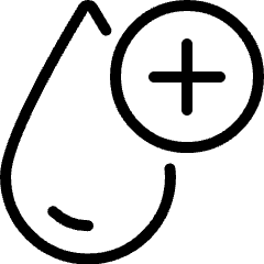 Blood Drop Type Positive Icon from Ultimate Light Set