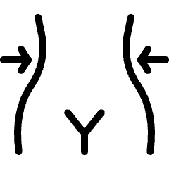 Diet Waist Icon from Ultimate Light Set