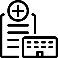 Hospital Building Icon from Ultimate Light Set