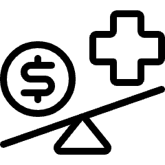 Insurance Cheap Icon from Ultimate Light Set