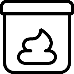 Laboratory Test Stool Cup Icon from Ultimate Light Set