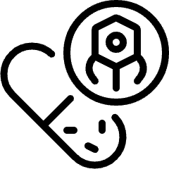 Medical Nanobot Pill Icon from Ultimate Light Set