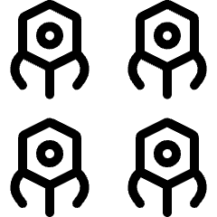 Medical Nanobots Icon from Ultimate Light Set