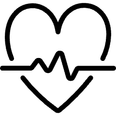 Monitor Heart Beat Icon from Ultimate Light Set