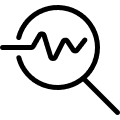 Monitor Heart Beat Search Icon from Ultimate Light Set