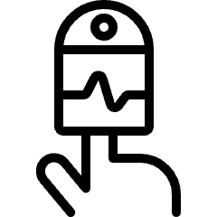 Monitor Heart Beat Touch Icon from Ultimate Light Set