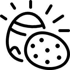 Easter Egg Icon from Ultimate Light Set