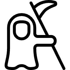 Halloween Grim Reaper Icon from Ultimate Light Set