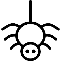 Halloween Spider Icon from Ultimate Light Set