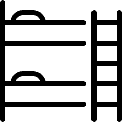 Hotel Bunk Bed 2 Icon from Ultimate Light Set