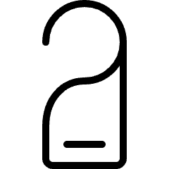 Room Service Clean Icon from Ultimate Light Set