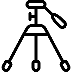 Photography Equipment Tripod Icon from Ultimate Light Set