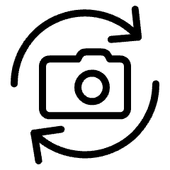 Camera Settings Flip 1 Icon from Ultimate Light Set