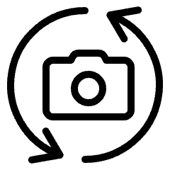 Camera Settings Flip Icon from Ultimate Light Set
