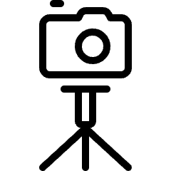 Camera Tripod Icon from Ultimate Light Set