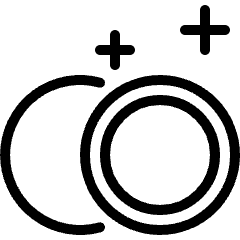 Lens Circle Icon from Ultimate Light Set