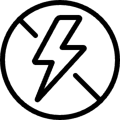 Light Mode Flash Off Icon from Ultimate Light Set