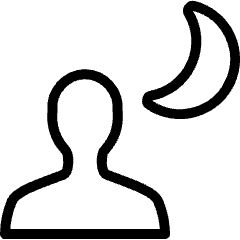 Light Mode Night Icon from Ultimate Light Set