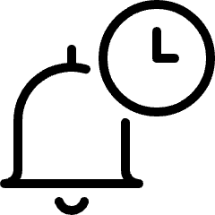 Alarm Bell Timer 1 Icon from Ultimate Light Set