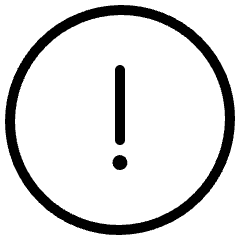 Alert Circle Icon from Ultimate Light Set