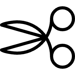 Scissors Icon from Ultimate Light Set