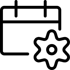 Calendar Setting Icon from Ultimate Light Set