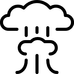 Atomic Bomb Icon from Ultimate Light Set