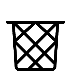 Bin Paper 1 Icon from Ultimate Light Set