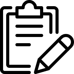 Task Checklist Write Icon from Ultimate Light Set