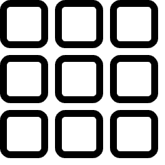 Layout Module Icon from Ultimate Light Set