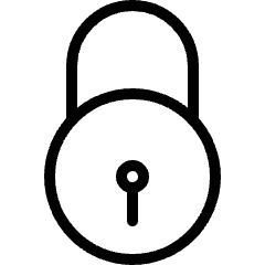 Lock 4 Icon from Ultimate Light Set