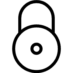 Lock 5 Icon from Ultimate Light Set