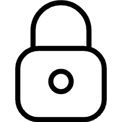 Lock 6 Icon from Ultimate Light Set