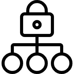 Lock Hierarchy Icon from Ultimate Light Set