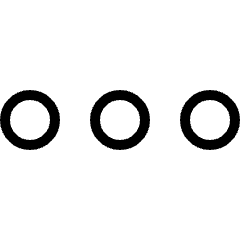 Navigation Menu Horizontal Icon from Ultimate Light Set
