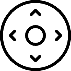 Cursor Move Direction Icon from Ultimate Light Set