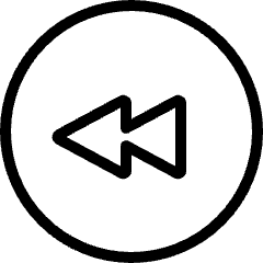 Button Rewind Icon from Ultimate Light Set