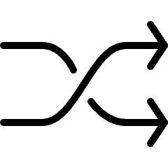 Button Shuffle Icon from Ultimate Light Set
