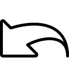 Navigation Left Icon from Ultimate Light Set