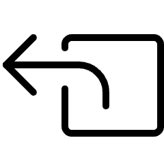 Navigation Previous Icon from Ultimate Light Set