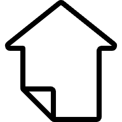 Navigation Up Icon from Ultimate Light Set