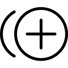 Add Circle 1 Icon from Ultimate Light Set