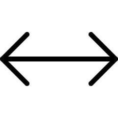 Expand Horizontal 1 Icon from Ultimate Light Set