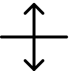 Expand Vertical 2 Icon from Ultimate Light Set
