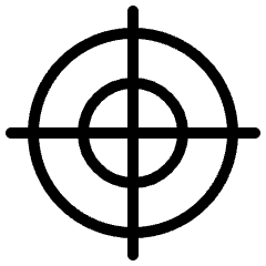 Cursor Target Icon from Ultimate Light Set