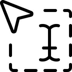 Cursor Type Icon from Ultimate Light Set