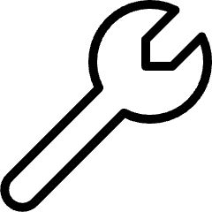 Wrench Icon from Ultimate Light Set
