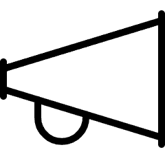 Megaphone 1 Icon from Ultimate Light Set