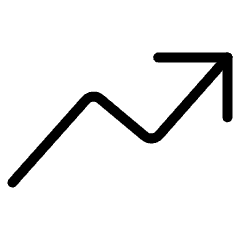 Graph Stats Ascend Icon from Ultimate Light Set